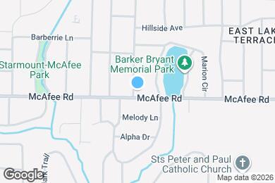 Map image of the property - 692 Quillian Ave