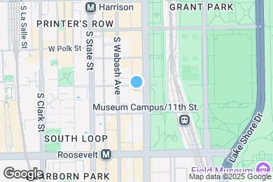 Map image of the property - 910 S Michigan Ave