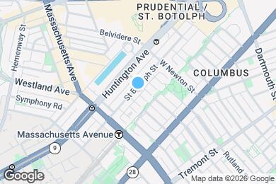 Map image of the property - 140 Saint Botolph St