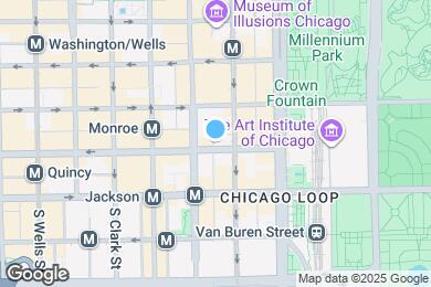 Map image of the property - 20 E Adams St