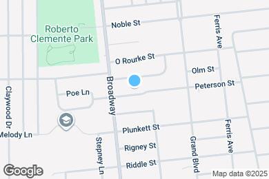 Map image of the property - 119 Peterson St