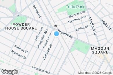 Map image of the property - 132 Boston Ave