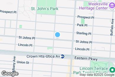 Map image of the property - Saint Johns Place