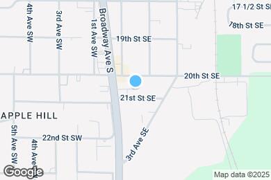 Map image of the property - 117 21st St SE