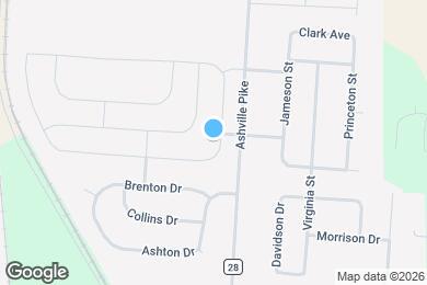 Map image of the property - 21 Hawthorne Dr