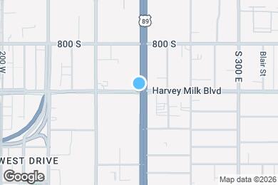 Map image of the property - 88 S 900 E