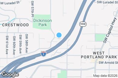 Map image of the property - 10840 SW 55th Ave