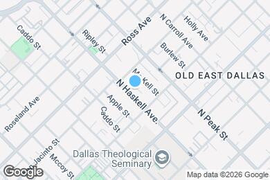 Map image of the property - Haskell Flats