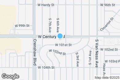 Map image of the property - 2616 W Century Blvd