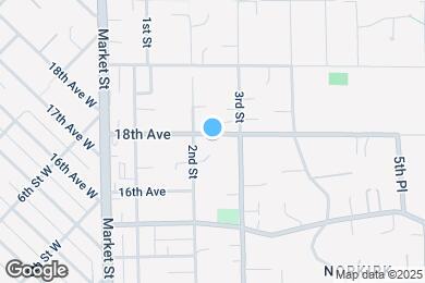 Map image of the property - 217 18th Ave