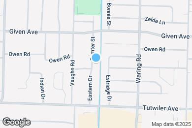 Map image of the property - 842 Eastern Dr