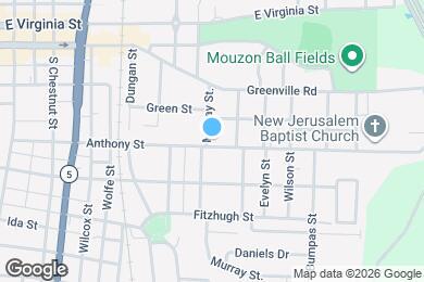 Map image of the property - 901 Anthony St