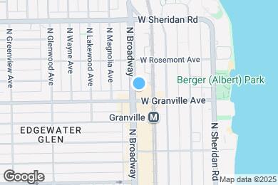 Map image of the property - 1134 W Granville Ave