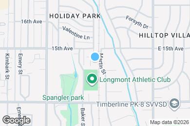 Map image of the property - 1426 Centennial Dr