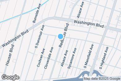 Map image of the property - 2115 Redondo Blvd