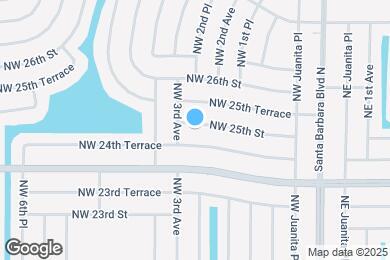 Map image of the property - 214 NW 25th St