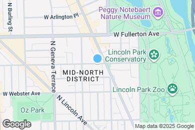 Map image of the property - 433 W Belden Ave
