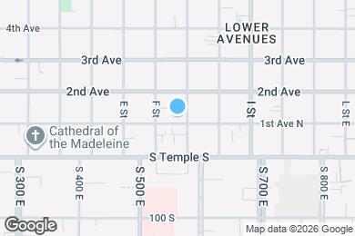 Map image of the property - 483 E 1st Ave