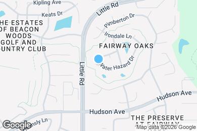 Map image of the property - 9038 Water Hazard Dr
