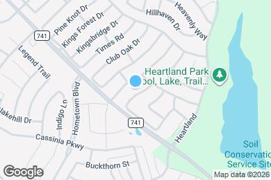 Map image of the property - 2015 Woodhurst Trail