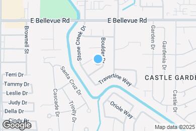 Map image of the property - 851 Boulder Dr