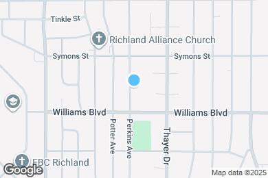 Map image of the property - 1314 Perkins Ave