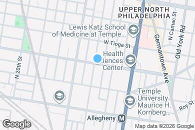 Map image of the property - 3343 N 16th St