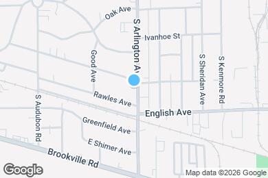 Map image of the property - 440 S Arlington Ave