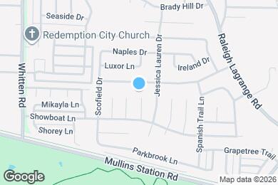 Map image of the property - 1031 Jessa Cove