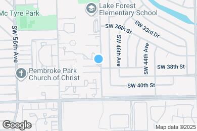 Map image of the property - 3818 SW 48th Ave
