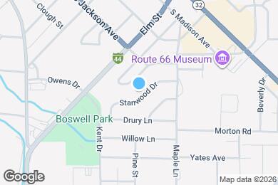 Map image of the property - 30 Stanwood Dr