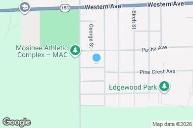 Map image of the property - 1207 Pine Crest Ave