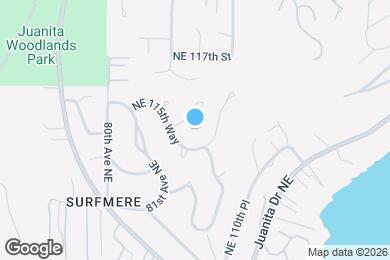 Map image of the property - 8215 NE 115th Pl