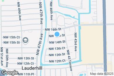 Map image of the property - 4420 NW 15th St