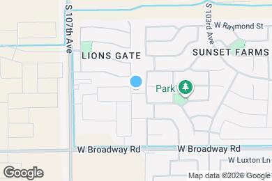 Map image of the property - 4019 S 105th Dr