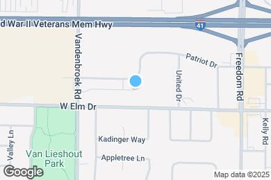 Map image of the property - 403 Founders Way