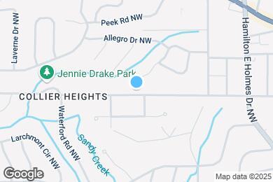 Map image of the property - 2833 Oldknow Dr NW