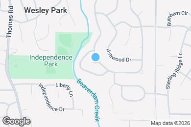 Map image of the property - 9062 Homewood Dr