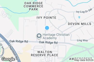 Map image of the property - 7036 Ivy Pointe Row