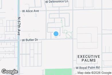 Map image of the property - 6419 W Seldon Ln