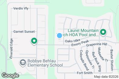 Map image of the property - 11515 Oaks Hike