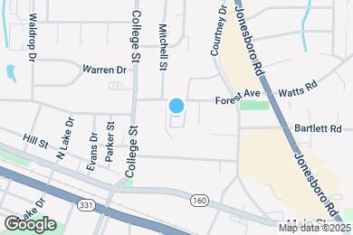 Map image of the property - 969 Forest Ave
