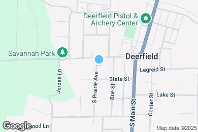 Map image of the property - 102 S Prairie Ave