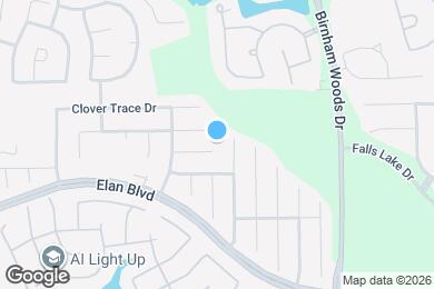 Map image of the property - 3327 Orchid Trace Dr