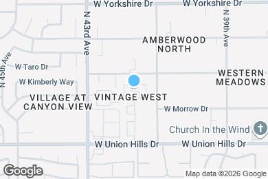 Map image of the property - 4136 W Kimberly Way