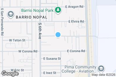 Map image of the property - 230 E Teton Rd