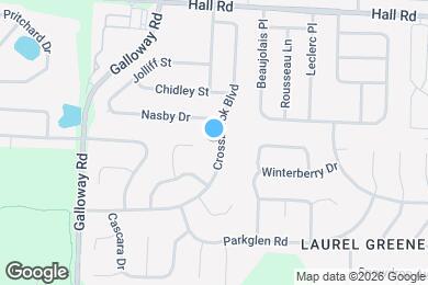 Map image of the property - 1229 Crossbrook Blvd