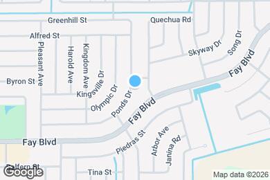 Map image of the property - 4303 Ponds Dr