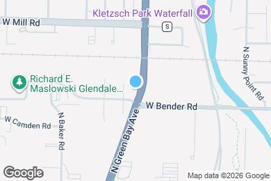 Map image of the property - 6225 N Green Bay Ave
