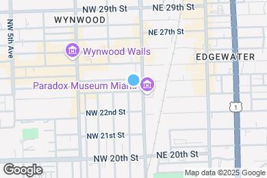 Map image of the property - 25 NW 23rd St